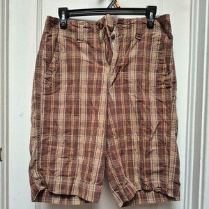 Massimo Plaid Long Shorts - 100% cotton - 28